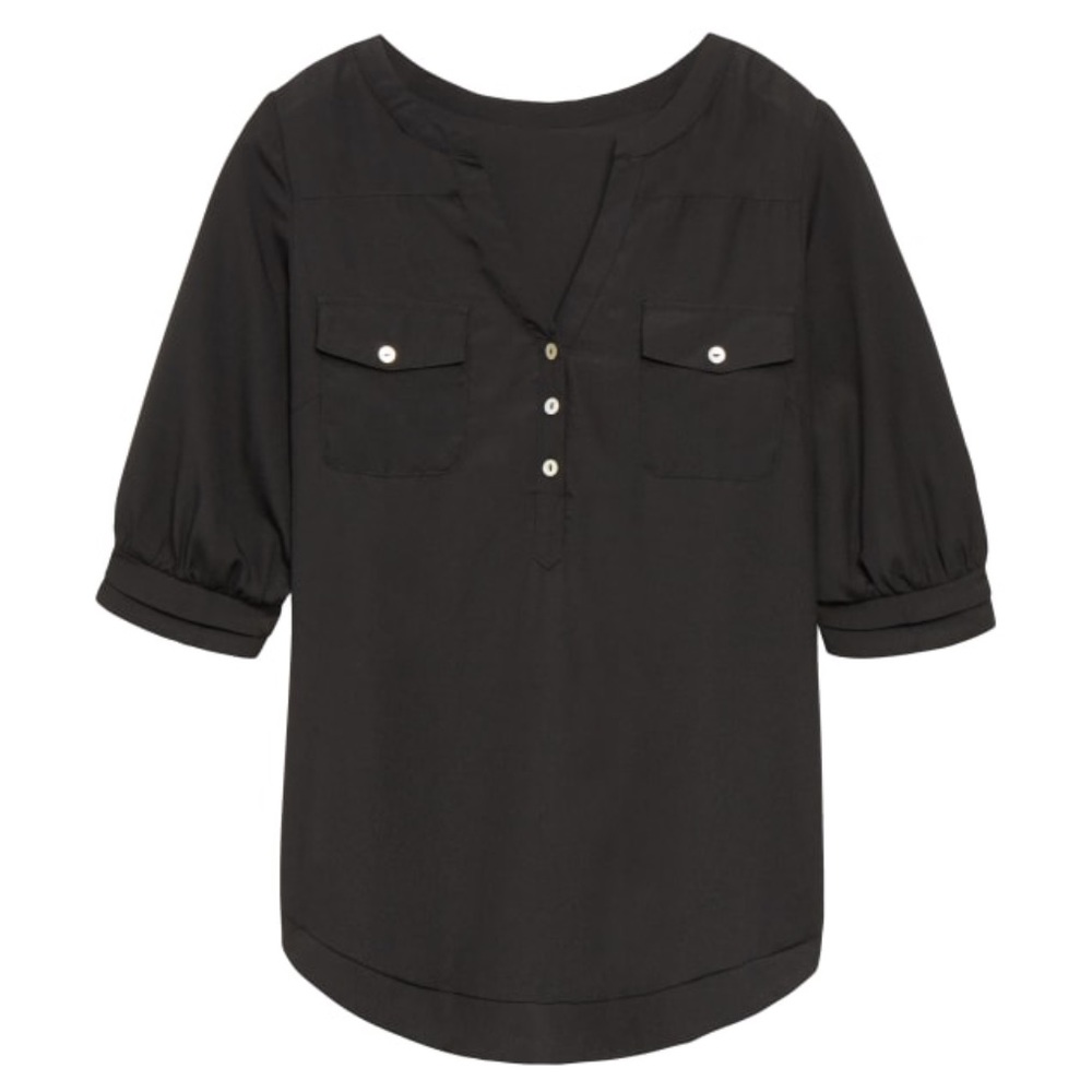Perfect little black blouse